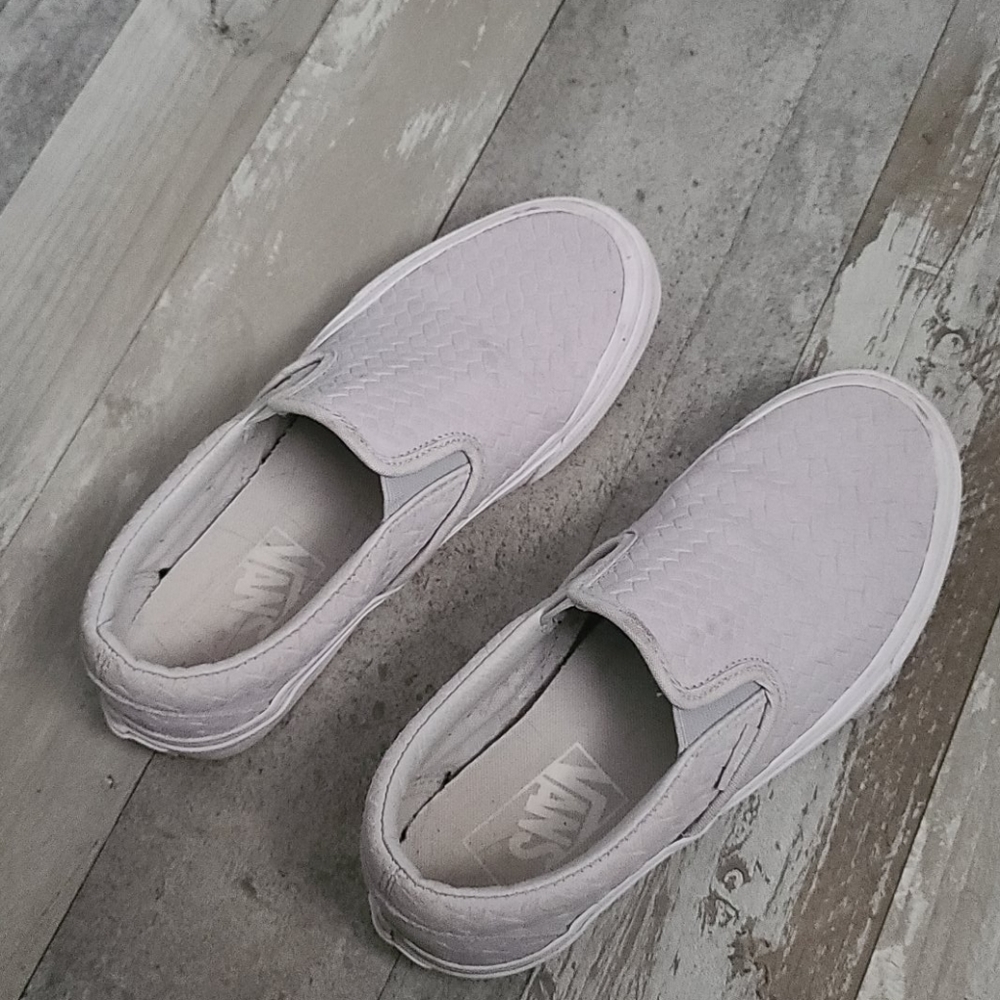 Vans slip ons